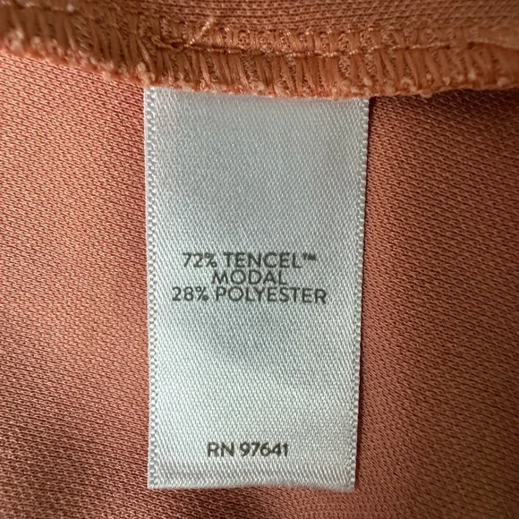 J. Jill Pure Jill Sand Washed Women's Soft Coral Sweatshirt Large - Picture 5 of 7